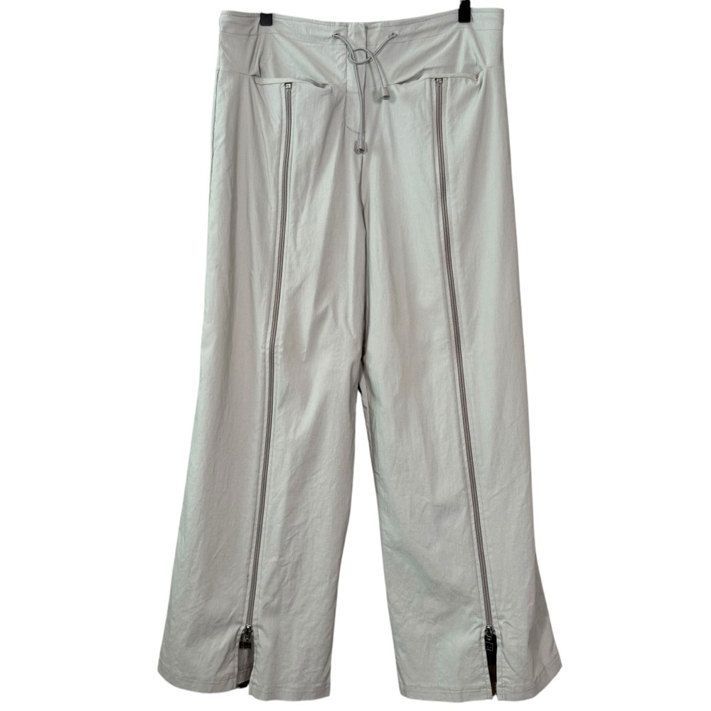 ART Ateliers Rare Toggery Light Gray Size XL Zipper Split Leg Straight Pants